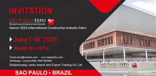 Convite Para Encontro Na Feicon 2026 - Liantu-stand nr. H214