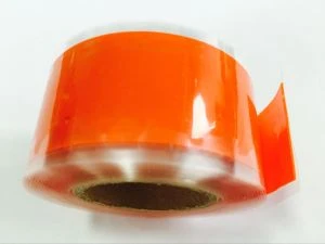 Oranje kleur siliconen tape