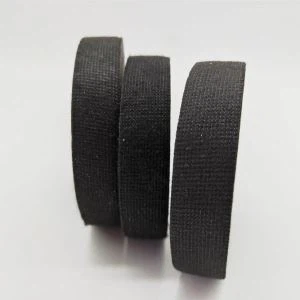 Zwarte doek kabelboom tape automotive afplakband
