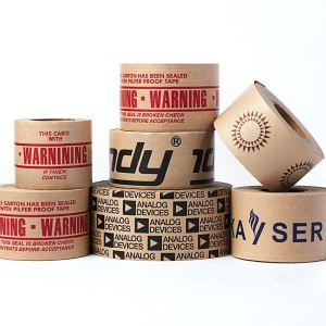 Water geactiveerd versterkt aangepaste Kraft Papier Gummed Tape
